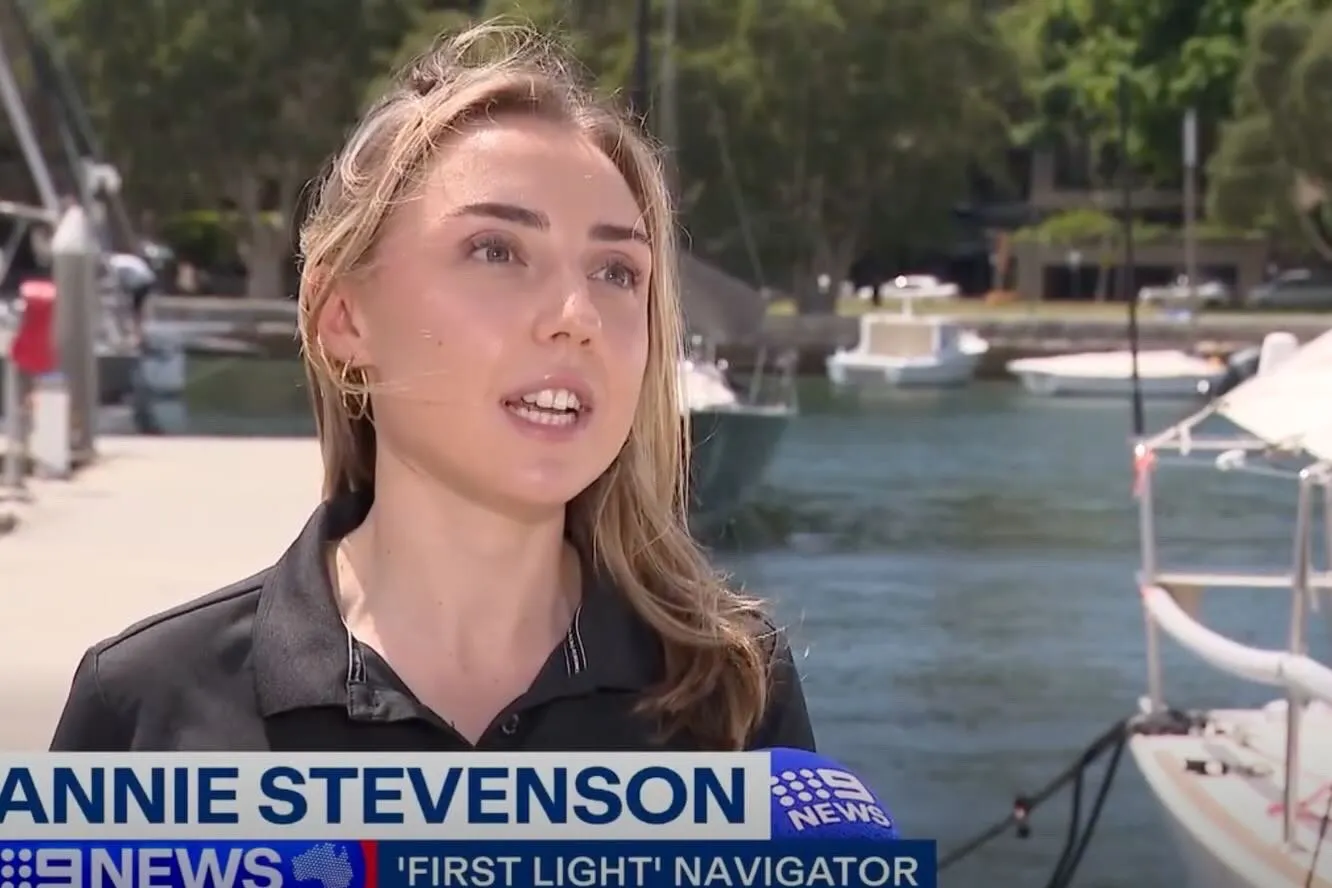 Annie on the news